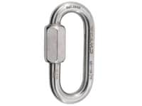Oval Quick Link 10 mm Zinc Plated Steel